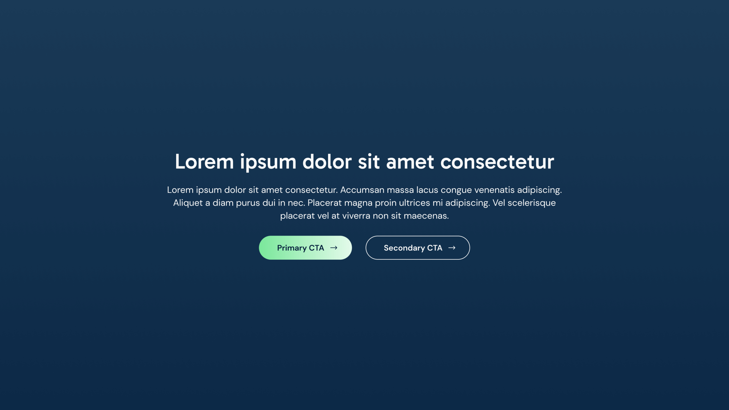 title text and two buttons