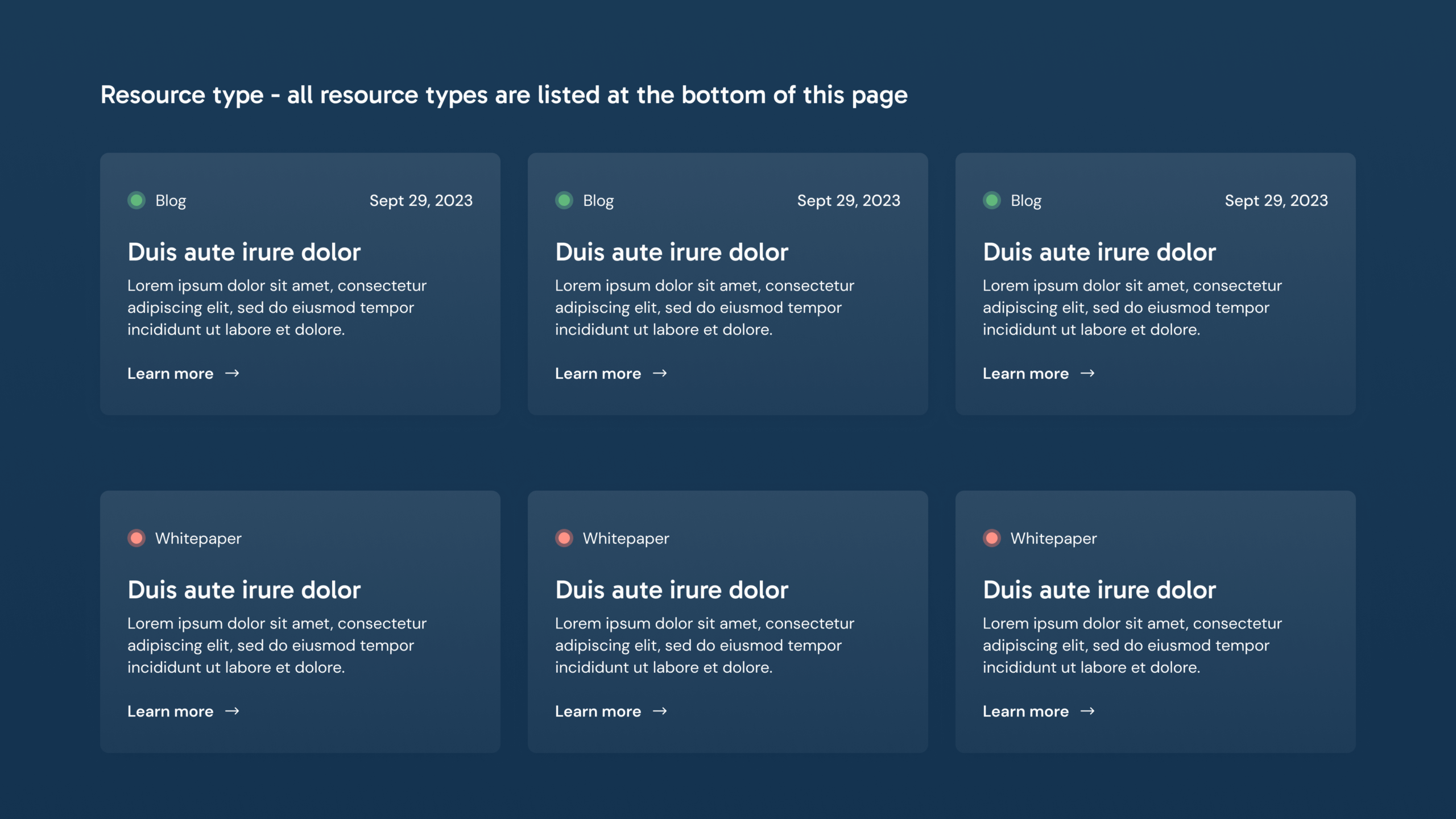 card grid resources
