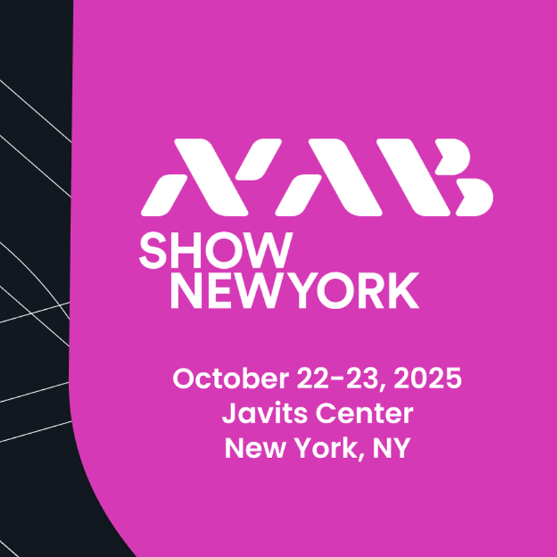 NAB Show New York October 22-23, 2025