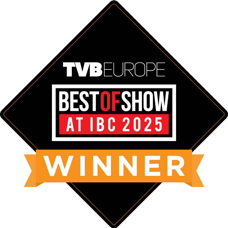 IBC 2025 Best in Show Award from TVB Europe