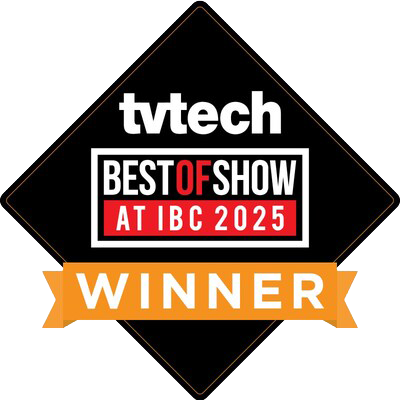 IBC 2025 Best in Show Award from TV Tech