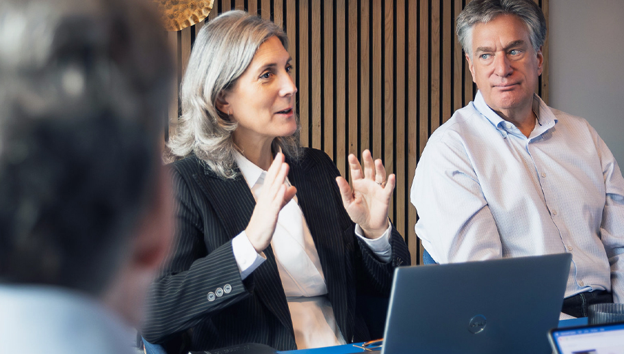 Executives at Imagine Communication in a meeting