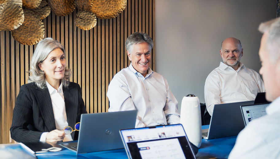 Executives at Imagine Communication in a meeting