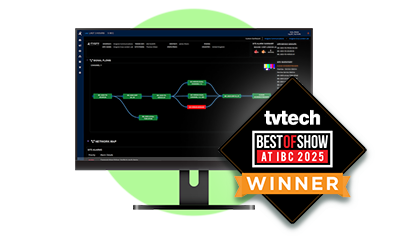 IMS software with award badge