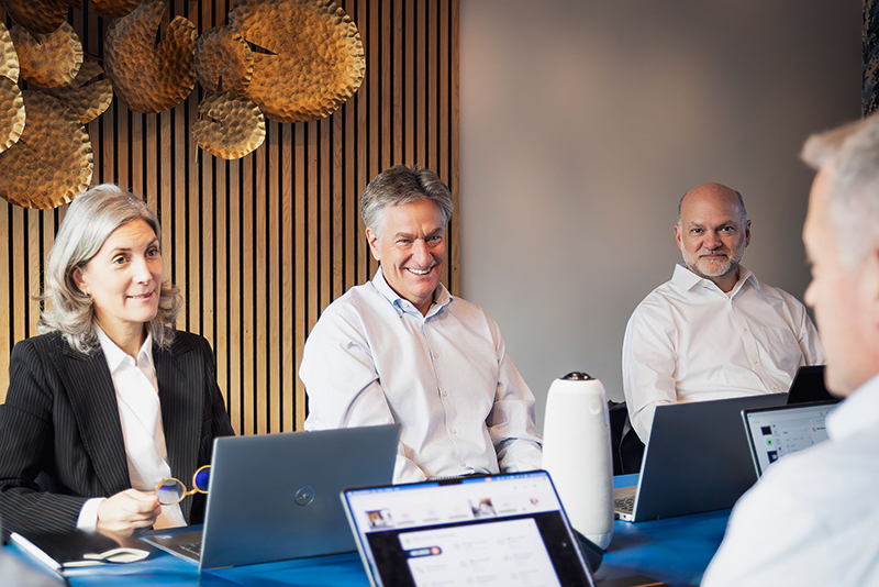 Executives at Imagine Communication in a meeting