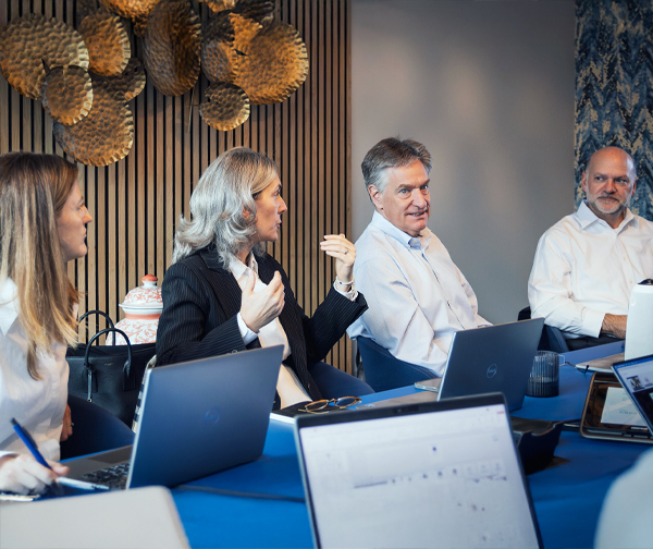 Executives at Imagine Communication in a meeting