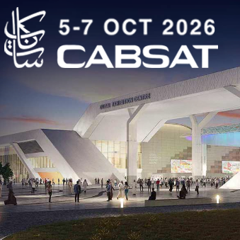 Cabsat Logo Card