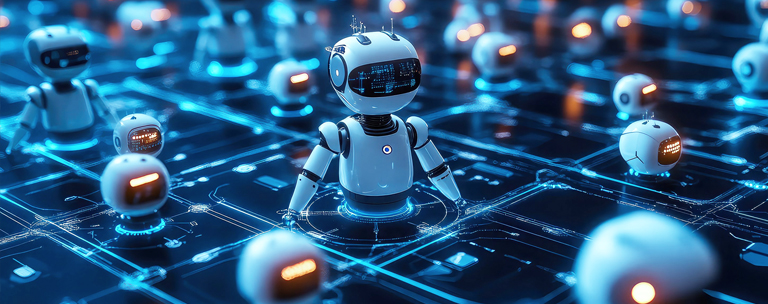 little robots on a grid