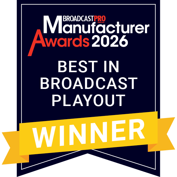 BroadcastPro Manufacturer Awards 2020 Winner